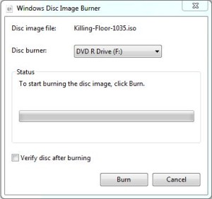 burn iso files in windows 7