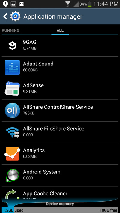 application-manage-android