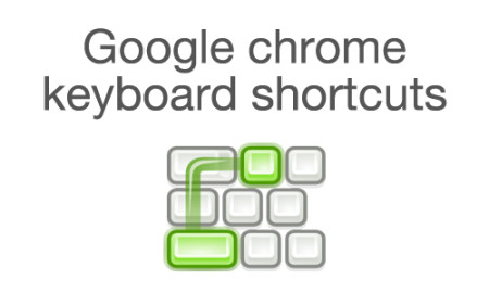 google chrome keyboard shortcuts language