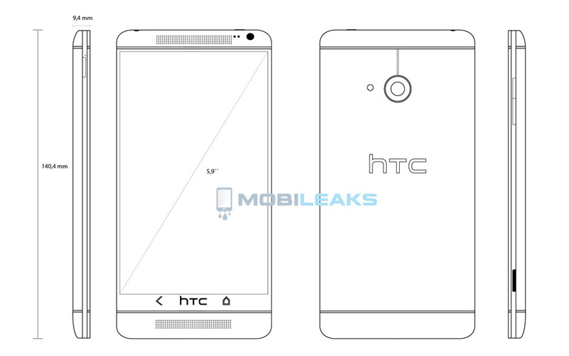 HTC One Max upcoming android smartphone