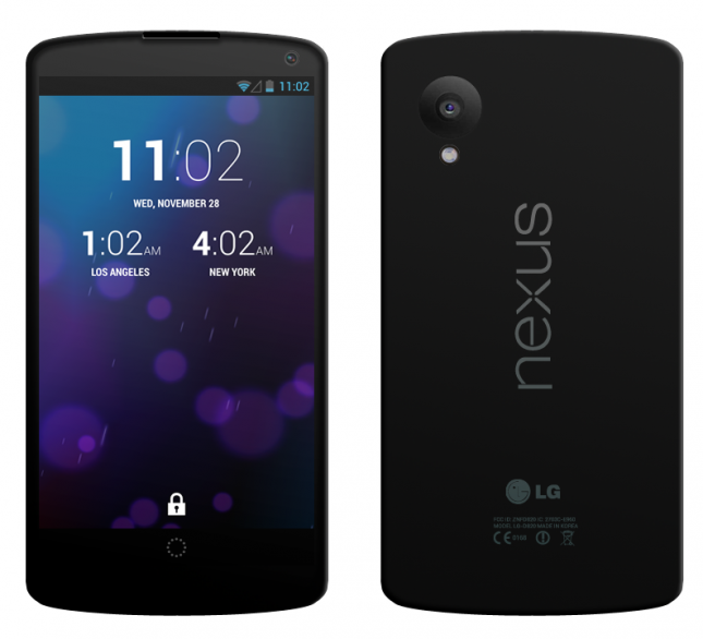 nexus 5 render