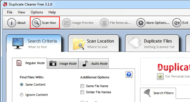 duplicate-cleaner-scan-now