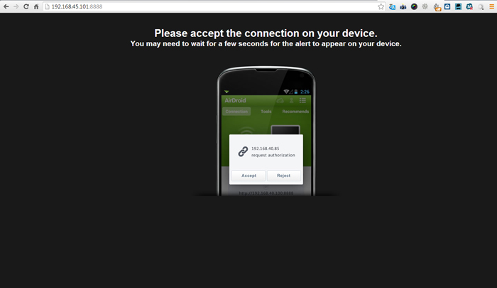 accept-airdroid-connection-on-phone