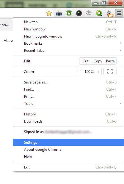 Google-chrome-settings