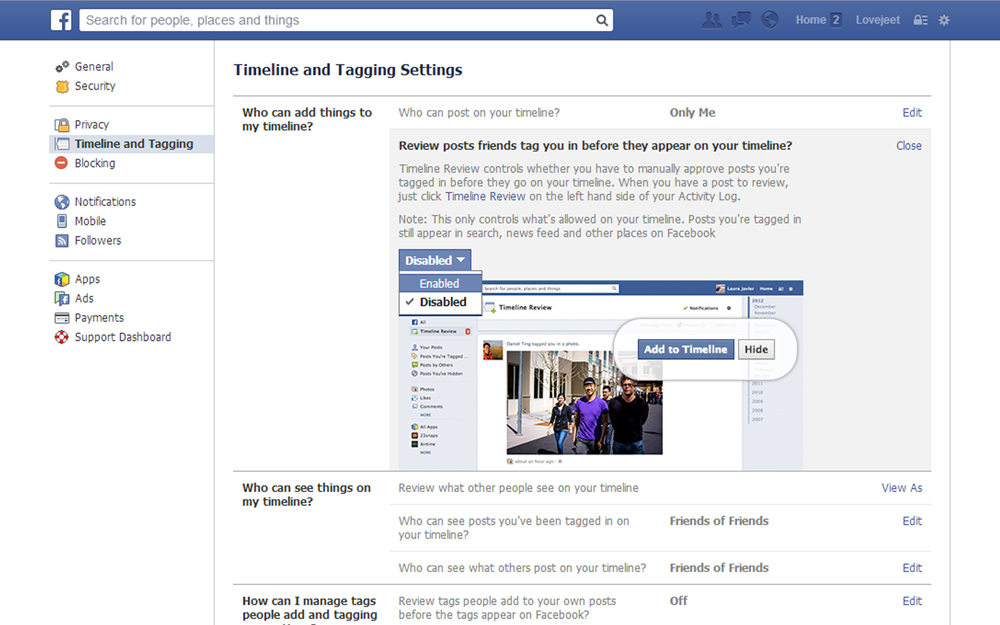 enable-review-tag-on-facebook
