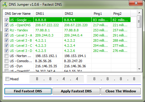 find-fastest-dns-service-dns-jumper