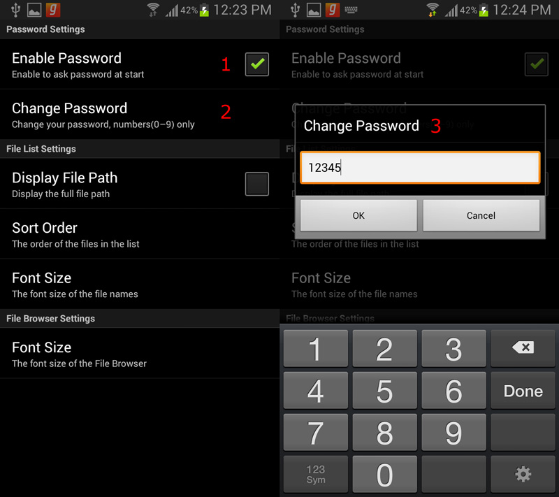 set-password-in-fiel-hide-pro-android