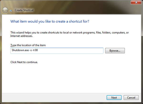 type-in-command-to-create-shudown-shortcut-for-windows