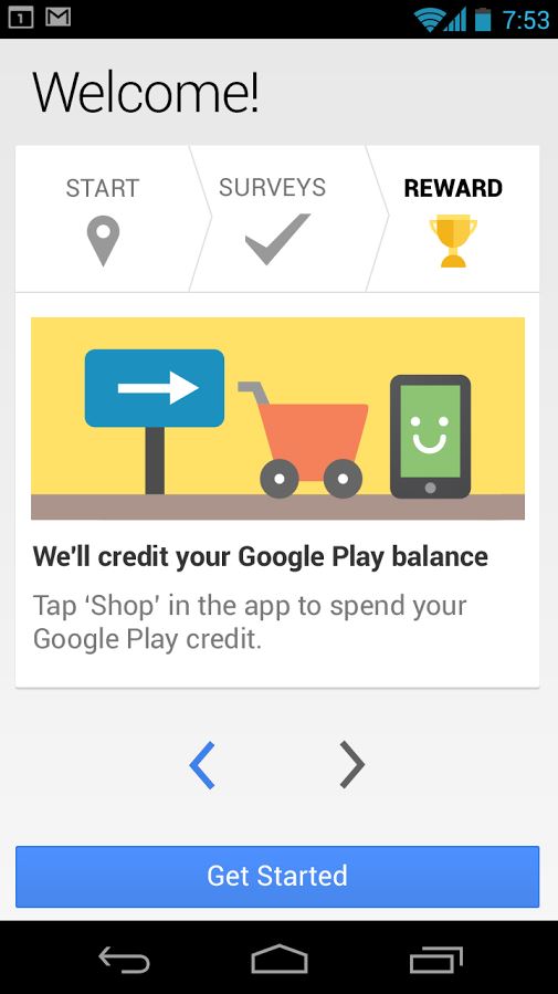 how to get free Google play store credit