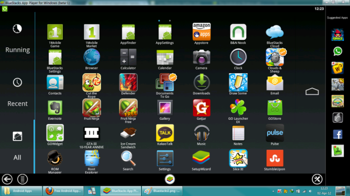 BlueStacks android emulator