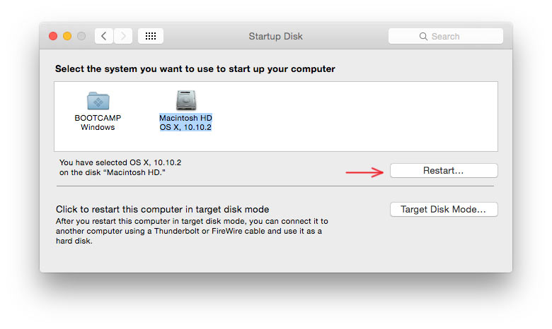 How to Set the Default Boot Operating System on Mac OS X