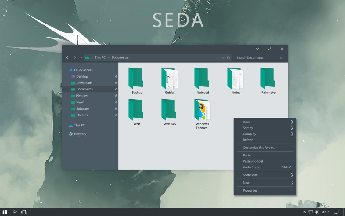 3rd party windows 10 themes